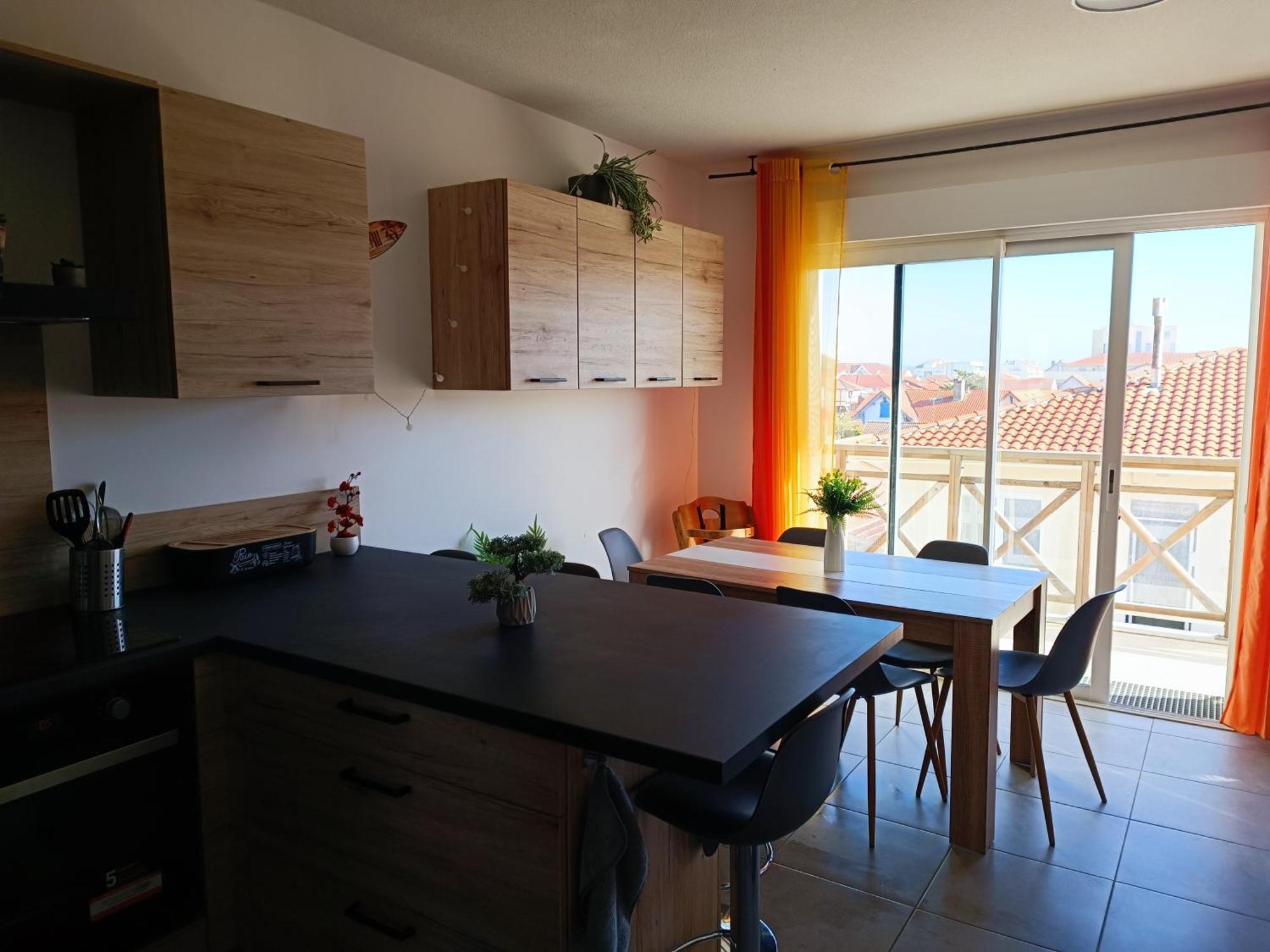 Mimizan Apt Neuf 80M2 +Terrasse 100M Plage Bagian luar foto