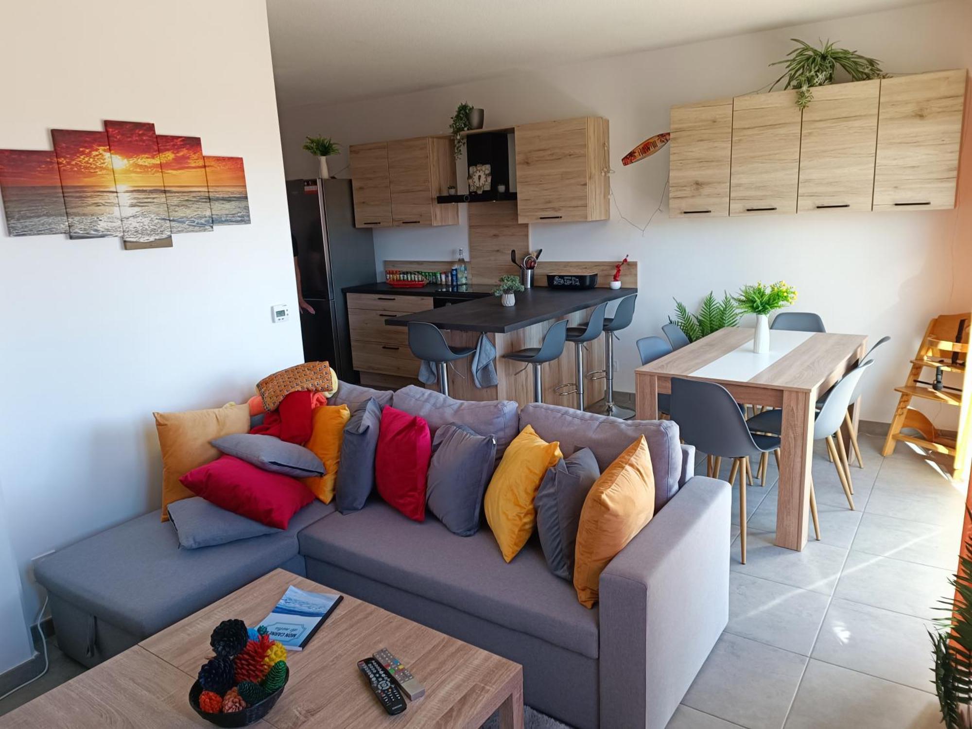 Mimizan Apt Neuf 80M2 +Terrasse 100M Plage Bagian luar foto